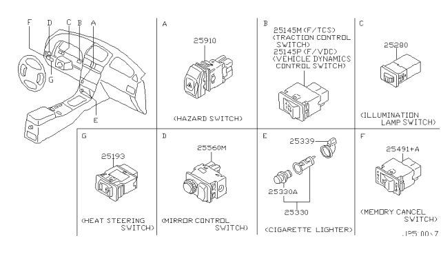 2003 Infiniti I35 Switch Diagram 4