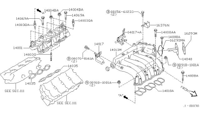 2000 Infiniti I30 Manifold Diagram 5