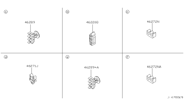 2001 Infiniti I30 Brake Piping & Control Diagram 2