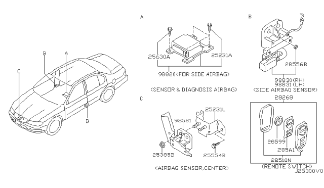 2003 Infiniti I35 Electrical Unit Diagram 2