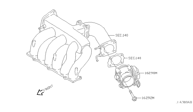 2003 Infiniti I35 Throttle Chamber Diagram