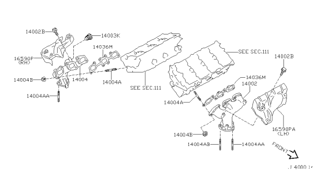 2002 Infiniti I35 Manifold Diagram 3