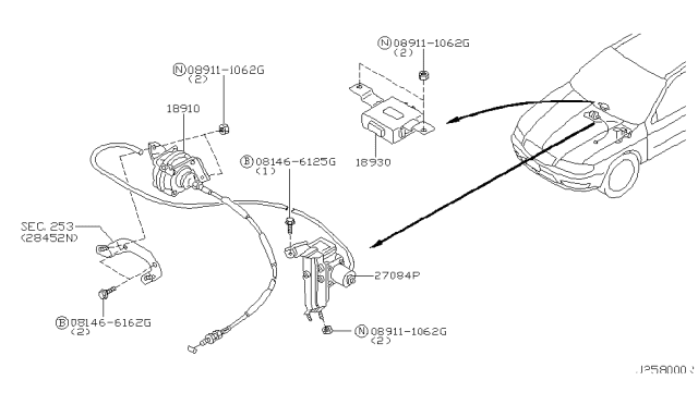 2000 Infiniti I30 Auto Speed Control Device Diagram 1