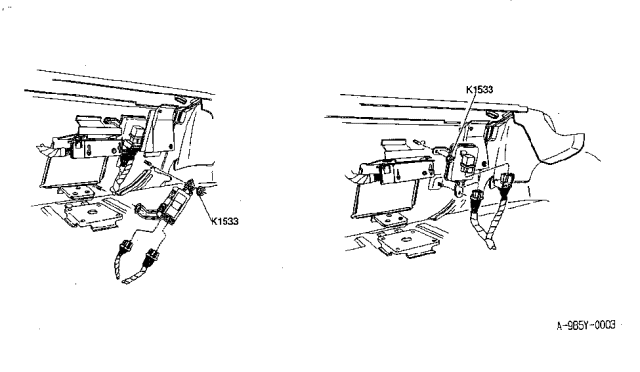 1992 Infiniti M30 Convertible Interior &    Exterior Diagram 12