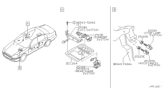 2003 Infiniti Q45 Switch Diagram 3