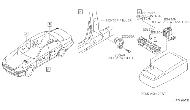 2002 Infiniti Q45 Switch Diagram 5