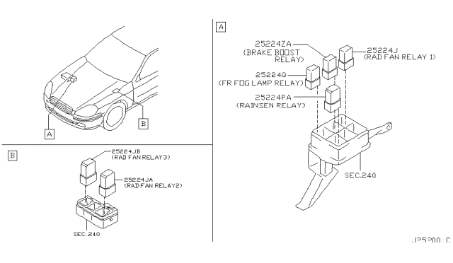 2006 Infiniti Q45 Relay Diagram 2