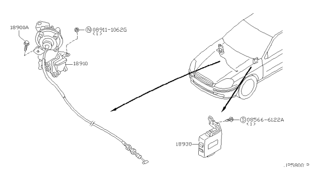 2002 Infiniti Q45 Auto Speed Control Device Diagram 1