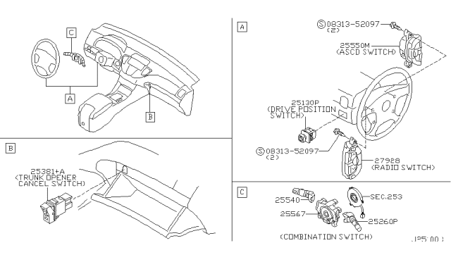 2005 Infiniti Q45 Switch Diagram 5