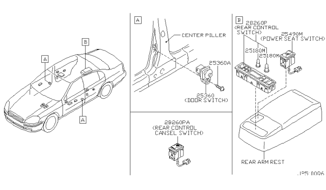 2005 Infiniti Q45 Switch Diagram 4