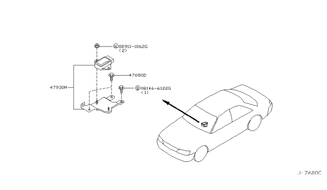 2002 Infiniti Q45 Anti Skid Control Diagram 5