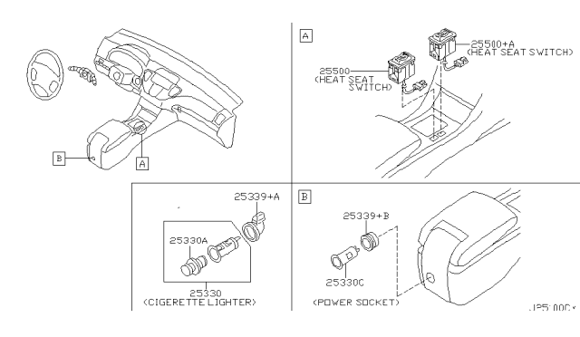 2004 Infiniti Q45 Switch Diagram 7