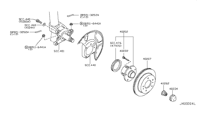 2005 Infiniti Q45 Front Axle Diagram