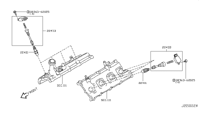 2002 Infiniti Q45 Ignition System Diagram 1