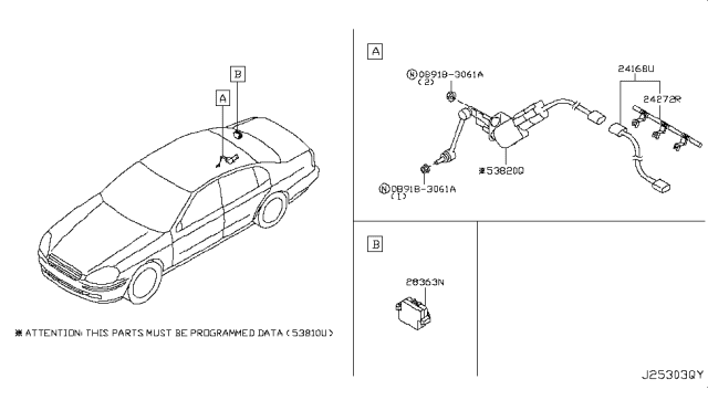 2006 Infiniti Q45 Electrical Unit Diagram 6