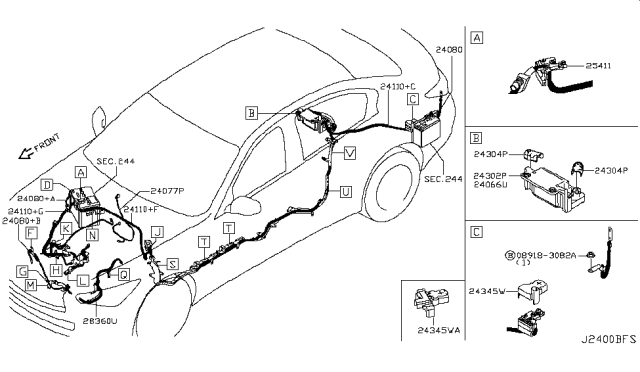 2016 Infiniti Q50 Wiring Diagram 7