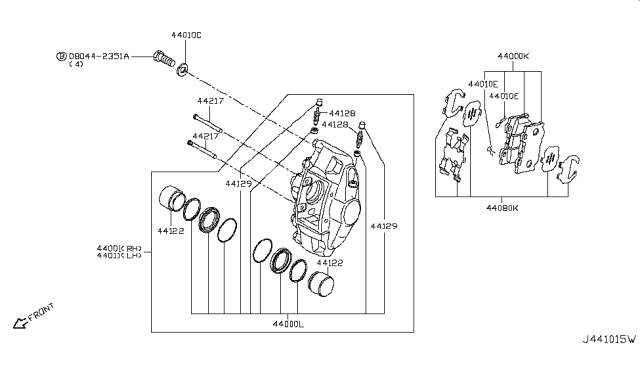 2019 Infiniti Q50 Rear Brake Diagram 2