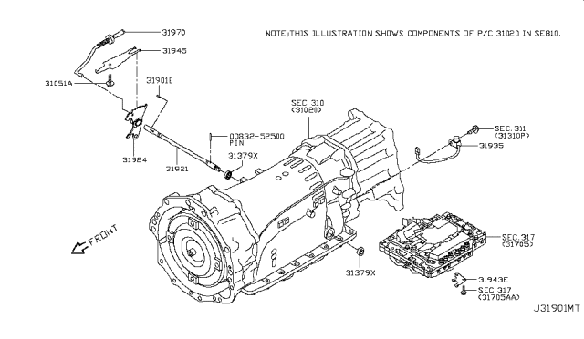 2019 Infiniti Q50 Control Switch & System Diagram 2