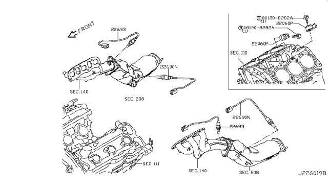 2018 Infiniti Q50 Engine Control Module Diagram 6