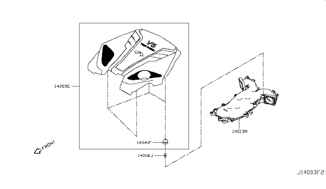 2017 Infiniti Q50 Manifold Diagram 3