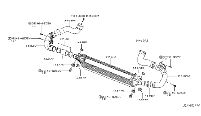 2019 Infiniti Q50 Turbo Charger Diagram 3