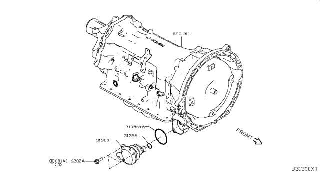 2017 Infiniti Q50 Oil Pump Diagram 4