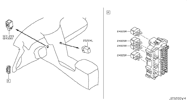 2009 Infiniti FX35 Relay Diagram 2