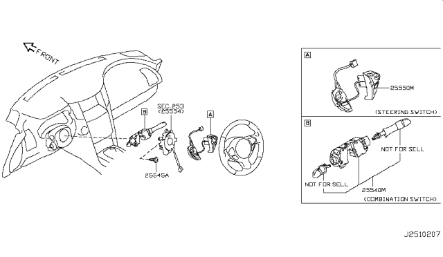 2010 Infiniti FX50 Switch Diagram 9