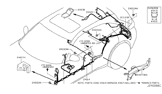 2011 Infiniti FX50 Wiring Diagram 6