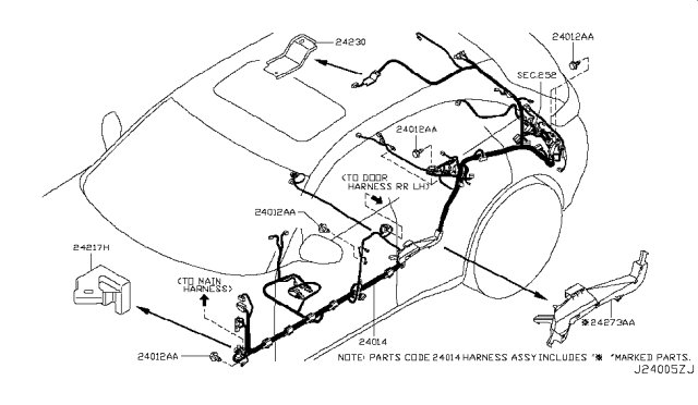 2010 Infiniti FX50 Wiring Diagram 7