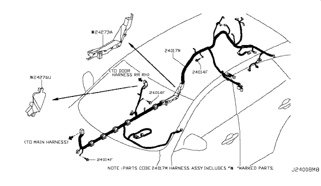 2014 Infiniti QX70 Wiring Diagram 7