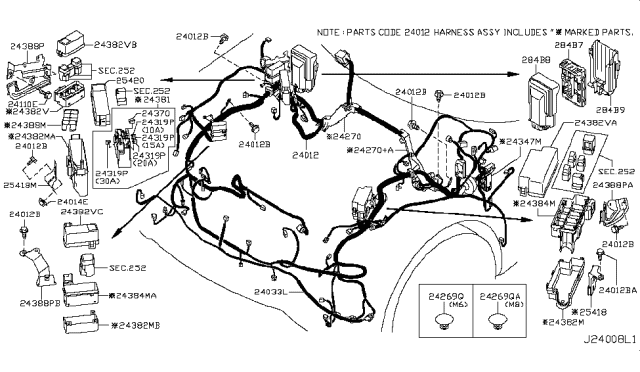 2012 Infiniti FX35 Wiring Diagram 22