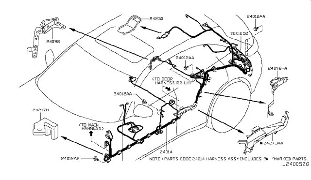 2010 Infiniti FX50 Wiring Diagram 5