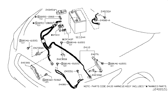 2010 Infiniti FX50 Wiring Diagram 3