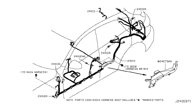 2016 Infiniti QX70 Wiring Diagram 3