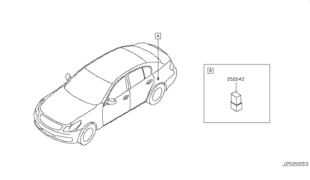 2008 Infiniti G37 Sedan Relay Diagram 4