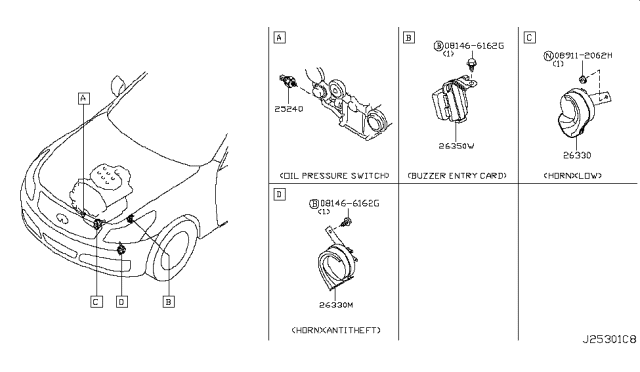 2007 Infiniti G35 Electrical Unit Diagram 7