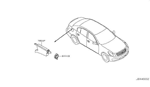 2008 Infiniti G35 Trunk Opener Diagram