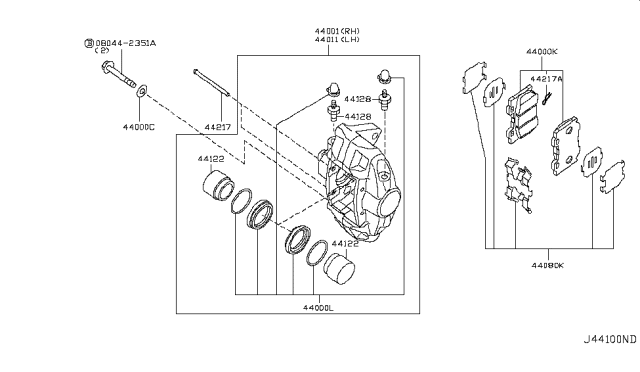 2010 Infiniti G37 Rear Brake Diagram 2