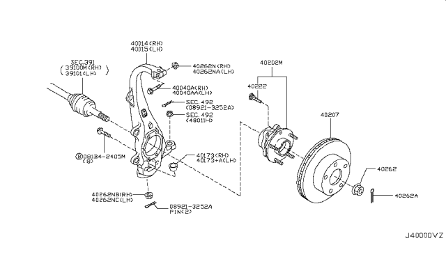 2012 Infiniti G37 Front Axle Diagram 4