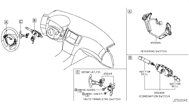 2007 Infiniti G35 Switch Diagram 11