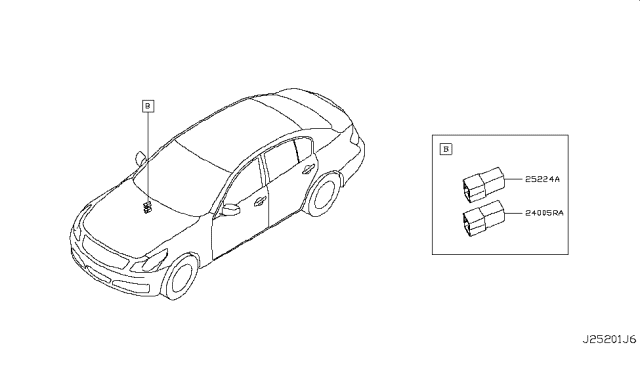 2015 Infiniti Q40 Relay Diagram 4