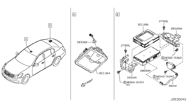 2011 Infiniti G37 Telephone Diagram