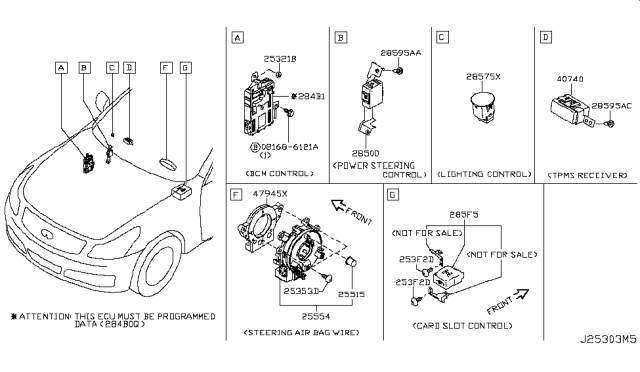 2015 Infiniti Q40 Electrical Unit Diagram 8