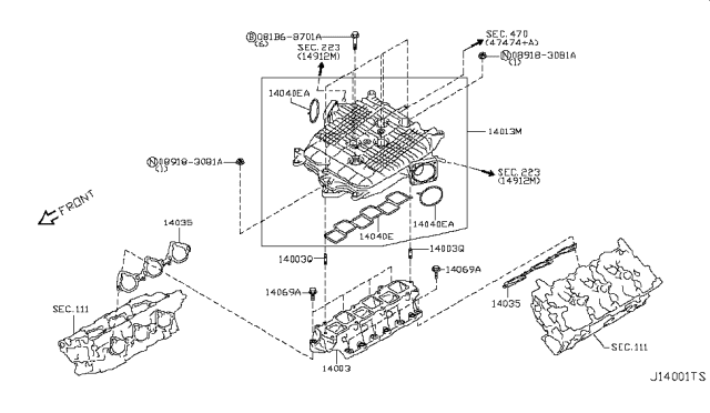 2008 Infiniti G37 Manifold Diagram 6