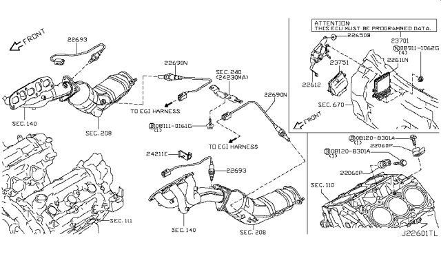 2015 Infiniti Q40 Engine Control Module Diagram 3