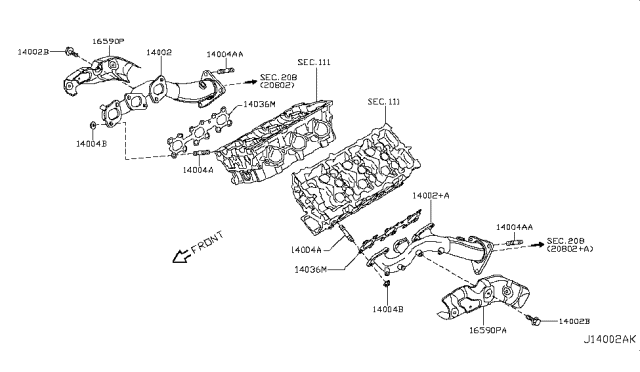 2013 Infiniti G37 Manifold Diagram 3