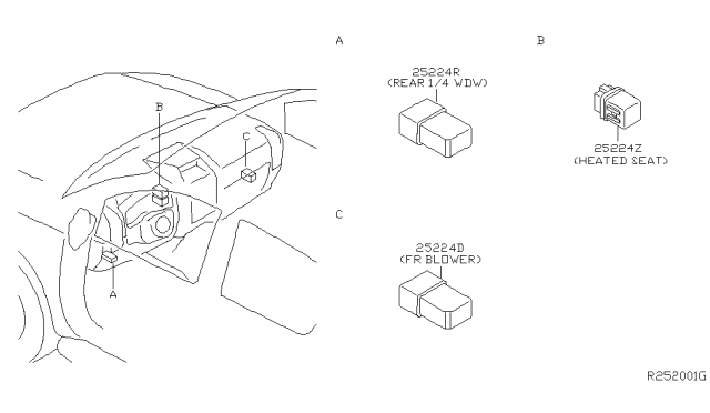 2005 Infiniti QX56 Relay Diagram 4