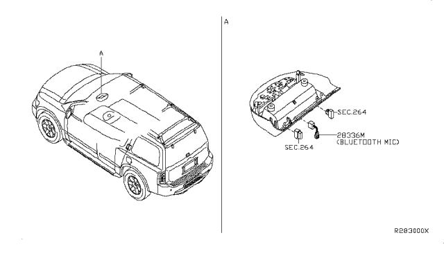 2010 Infiniti QX56 Telephone Diagram