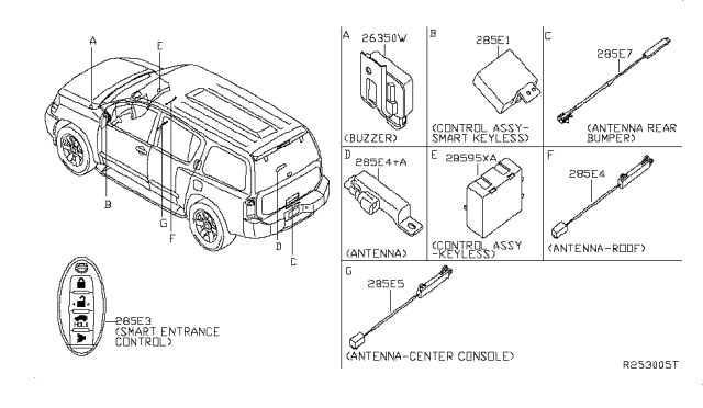 2008 Infiniti QX56 Electrical Unit Diagram 6